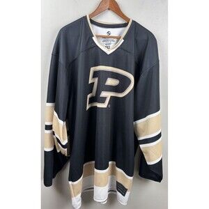 Purdue University Hockey Jersey Adult 2XL PROSPHERE Football College Boilers